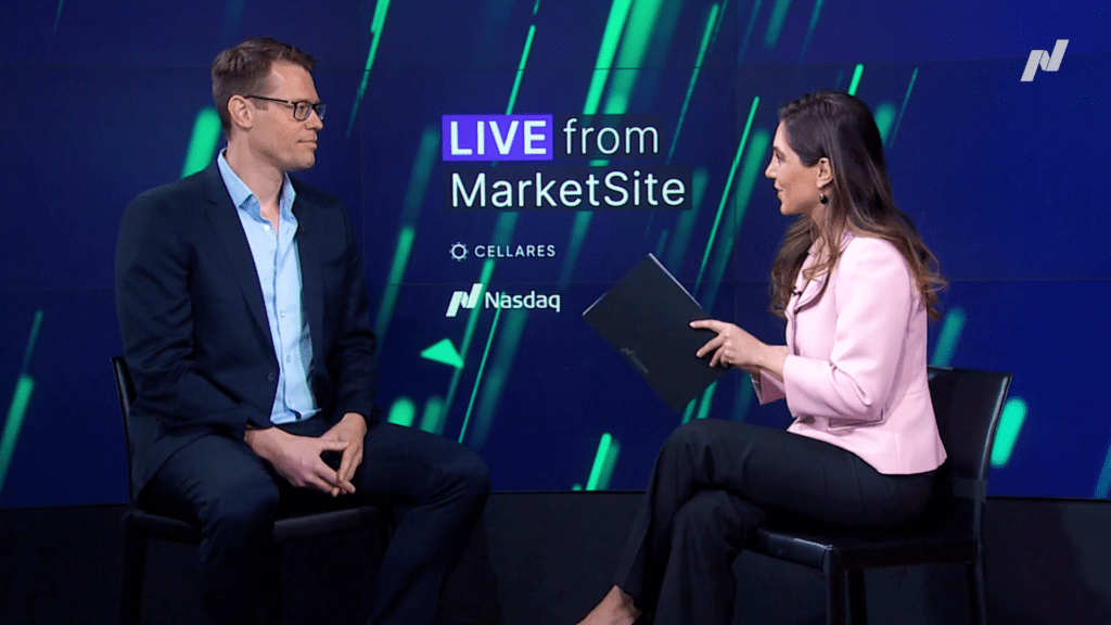 Live From MarketSite: Cellares CEO and Co-Founder, Fabian Gerlinghaus Interviewed by Nasdaq Listings Host Kristina Ayanian on Cellares’ $380M worldwide capacity reservation and supply agreement with Bristol Myers Squibb